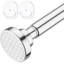 Curtain Window Rods - Silver - View 1