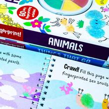 Fingerprint! Activities Series 3 Books Set (Things That Go, Under The Sea, Animals) - Sets - View 4