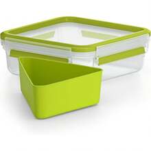 T-fal Master Seal To Go contenedor hermético para sandwich, apto para microondas y resistente al congelador, ideal para conservar, transportar y recalentar alimentos, K3100812 - 0.85 - Ver 8