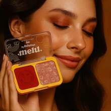 Duo Blush + Melu Ruby Rose Highlighter - 01 - View 7