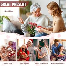 Fashion Floral Cosmetic Bag (2D Flat No Embroidery) - Multifunctional Women's Travel Cosmetic Bag, Birthday Or Christmas Gift For Women, Sisters, Girls, Niece And Girlfriend