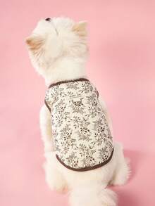 PETSIN Gauze Pet Clothes For Small Dogs & Cats, Soft & Warm Vest Jackets, Autumn/Winter