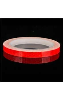 Bicycle Glow-In-The-Dark Reflective Safety Stickers, Bike/Motorcycle Wheel & Body Reflective Decals, Cycling Gear With Self-Adhesive - Multicolor - View 9