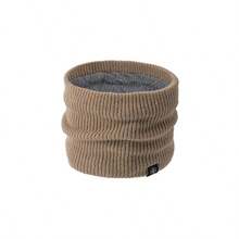 1 pezzo Scaldacollo invernale in pile doppio strato, caldo e spesso, sciarpa riscaldante unisex colorblock alla moda per esterni