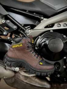 Caterpillar Adventure Men's Leather Boot – Comfort, Style And Durability - Rust Brown - View 10