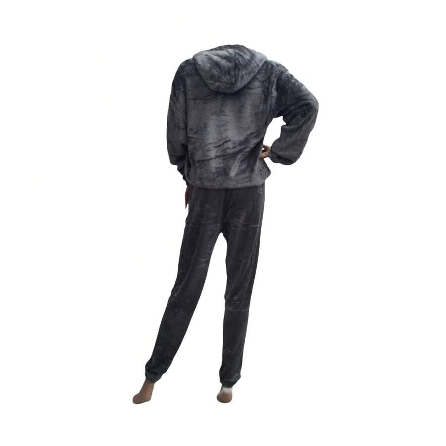 conjunto de pans teddy tela polar de ods piezas - Gris - Ver 1