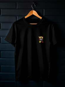 Shirt T-Shirt StreetMonalisa Oversized Streetwear Unisex Ref3910 - 黑色 - 查看 6