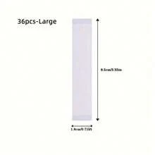 36pcs Invisible Anti-Slip Stickers, Seamless Double-Sided Adhesive Waterproof Transparent Stickers, Suitable For Shirt Collars, Women\ Underwear And Underwear Accessories