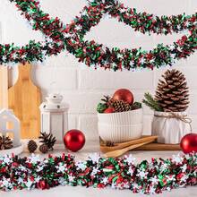 10/2 szt. Świątecznych dekoracji urodzinowych, 9 cm szerokości, kolorowe serpentyny, dekoracja na samochód weselny, imprezę, karnawał, Święto Dziękczynienia, Walentynki, przyjęcie urodzinowe, dekoracja z lamety, tworząca atmosferę