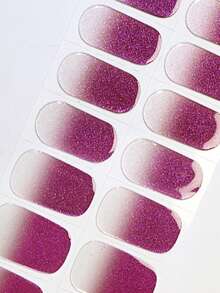 Unhas de gel de cristal EMI Halloween, cola de base transparente, 20 adesivos para unhas de gel, adesivos, requer lâmpada UV, qualidade de salão, longa duração e durabilidade, ES20 atacado internacional, envio direto de peça única, mesmo estilo dos adesivos de unha do livro vermelho, adesivo de unha para ponta dos dedos