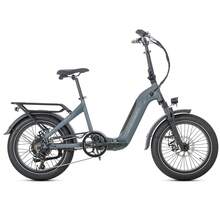 Romer składany rower elektryczny 20 cali 48V15Ah długi zasięg Miejski rower elektryczny Shimano 7-biegowy hamulce tarczowe amortyzacja