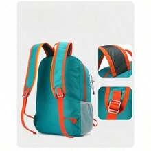 Mochila plegable portátil, bolsa de montañismo plegable, ultraligera, para actividades al aire libre, escalada, ciclismo, viaje, senderismo, mochila de día
