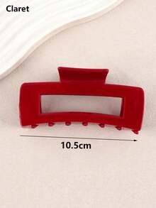 Soft Silicone Hair Claw, High-End Anti-Drop Unbreakable Hair Clip, Square Hair Soft Claw Clips For Women, Flexible Claw Clip For Thick Hair, Lightweight Large Cozy Clip Special Soft Hairpins, Suitable For Various Occasions, 2025 New Design Hair Accessories Women Claw Clip Fall Fashion Hair Claw Autumn Hair Clutch Elegant Clips For Hair Winter For Vacation Outfits Woman