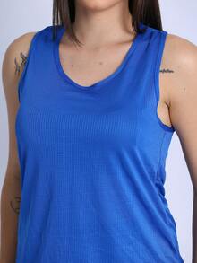 Women Sports Tees & Tanks - Blue - View 5
