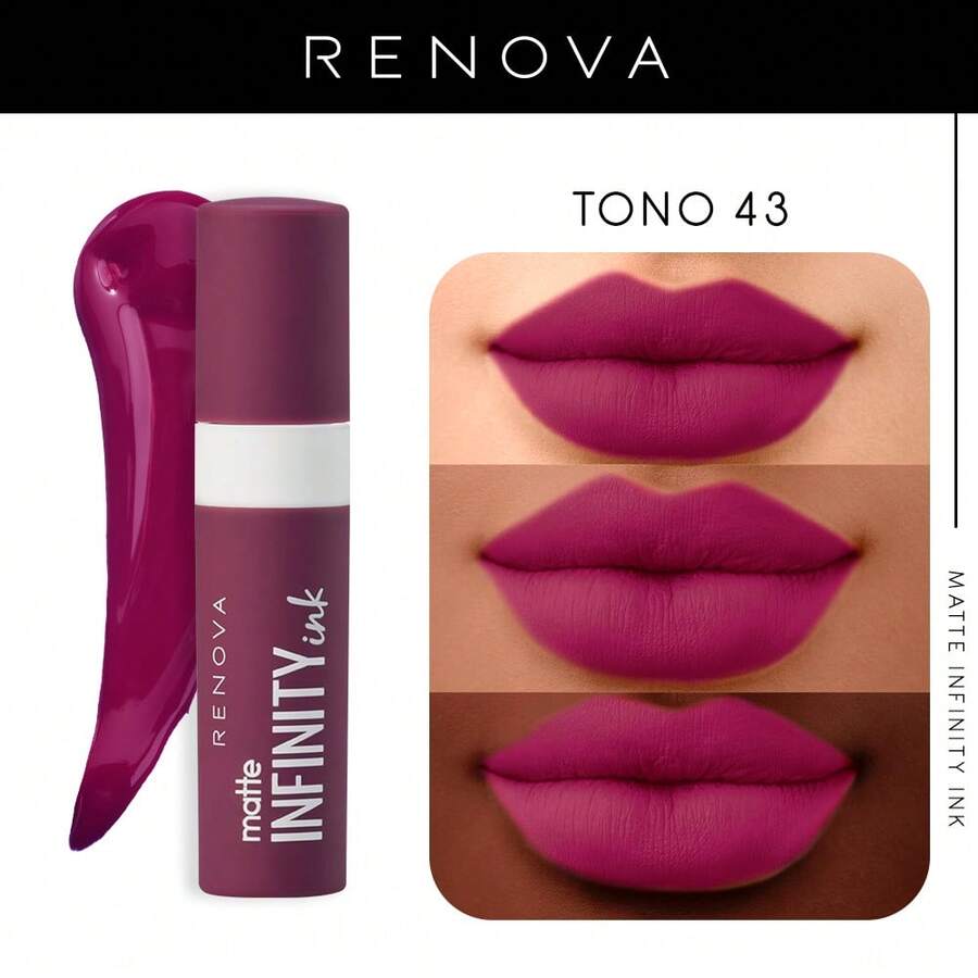 Labial Liquido Matte Infinity Ink Renova, 5ml
