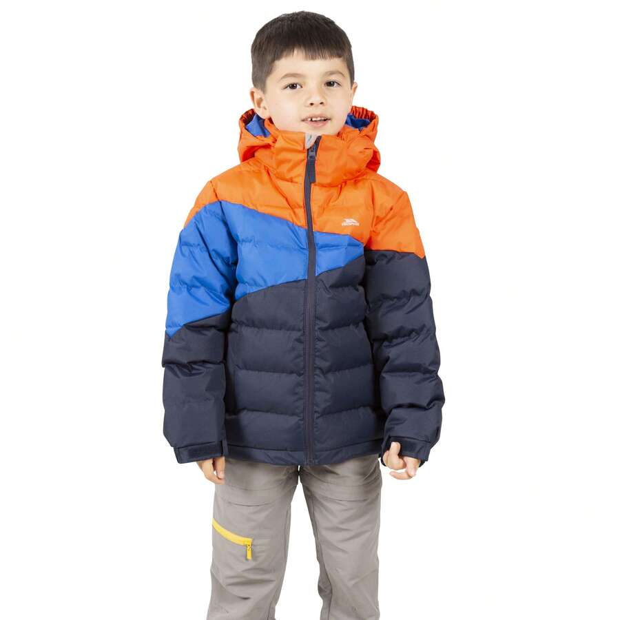 Trespass Childrens/Kids Layout Padded Jacket (Navy) - 100% Polyester - (TP5214) - Blue - View 1