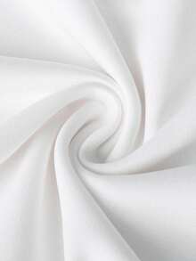 Tween Girl "GOD Is God" Slogan Print Crew Neck Long Sleeve Sweatshirt, Soft & Comfortable For Autumn/Winter - White - View 7