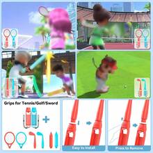 15-In-1 Sports Game Accessories Set, Sports Accessories And Game Cartridge Storage Stand - Switch Multifunctional Sports Suit - View 5