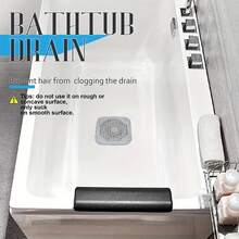 Sewer With Suction Cup, Floor Drain Mat, Kitchen, Bathroom, Anti Clogging Hair Filter