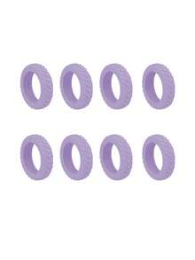 48/24/16/8件套行李箱轮套，包包挂饰，行李箱轮保护套，适用于8轮旋转行李箱，耐磨防噪音行李箱套，旅行必备配件