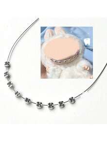 17cm Adjustable Colorful Steel Braces Decorative Teeth Accessories, DIY Costume For Labubu Dolls