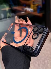 奢华电镀PC材质磁吸保护壳，兼容 17 Pro Max、17 Pro、17 Air、17、16、15、14、13、12 Pro Max、11，支持无线充电，防震，带镜头保护膜 - 藍色 - 查看 6