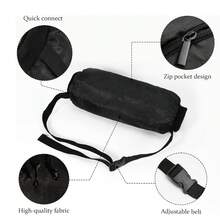 Wiederverwendbare Handwärmer Tasche mit Reißverschlusstasche zum Warmhalten der Hände, verstellbarer Riemen geeignet für kaltes Wetter, verwendbar für Fußball, Baseball, Wandern, Camping