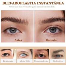 1152 Pcs Cinta de Párpado Doble, Tiras para Parpados Caidos, Invisible y Impermeable, Gran Adherencia, Puede Levantar Instantáneamente Los Párpados y Agrandar Los Ojos, Apto para Párpados Caídos. - 1 - Ver 3