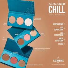 Catharine Hill Trio Sculpt Chill Multifunctional Blush, Highlighter And Contour Palette - 1022/K2 - 顏色 02 - 查看 4