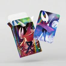 30pcs Hollow Knight Laser Cards, Collectible Trading Cards, Action Adventure Game Photo Cards, Halloween & Christmas Gift