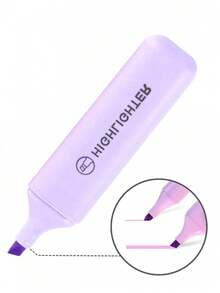 6 Stücke weiche, mehrfarbige, augenfreundliche Textmarker, pastellfarbene Macaron Leuchtstifte für Notizen, Schule und Schulanfang