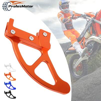 Protector de disco de freno trasero de motocicleta CNC para KTM EXC EXCF XC XCF SX SXF Six Days TPI 2004-2024, adecuado para TC FC TE FE, accesorios de motocicleta todoterreno