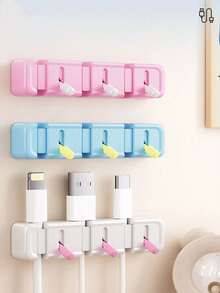 1. Data Cable Organizer, Desktop/Car Data Cable Organizer, Cable Management, USB Cable Holder. Suitable For Wire And Data Cable Fixation, Strong Adhesive Cable Fixation, Applicable To Desk, Car, Home And Office, No Drilling Required.