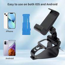 Gamepad Phone Mount Clip - Adjustable Controller Bracket Holder For Mobile Gaming Comfort - Multicolor - View 5