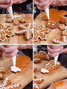 قوالب قطع بسكويت عيد الميلاد من الفولاذ المقاوم للصدأ، مجموعة من 6 قوالب بأشكال رجل زنجبيل، رجل ثلجي، نجمة ثلجية، شجرة عيد الميلاد، بابا نويل، قصبة السكر - أدوات خبز بموضوع عيد الميلاد، مجموعة أختام بسكويت عيد الميلاد - مثالية للخبز في فصل الشتاء والأعياد، ديكورات وهدايا حفلات عيد الميلاد، تذكارات حفلات عيد الميلاد، لوازم عيد الميلاد، مناسبة للبسكويت والكيك والفوندان والحلويات والمعجنات والفواكه - فضي - مشاهدة 5