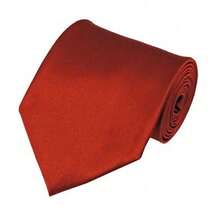 New Hot ! Solid Color Plain Classic Necktie Men's Tie,ZXCFTE - 56-鏽跡 - 查看 1