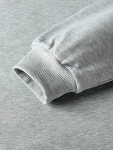 Women's Printed Hoodie Sweatshirt, Casual Loose Fit Versatile Top, Autumn/Winter