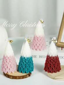 1 Stück Weihnachtsbaum & Kerze kreatives Weihnachtsgeschenk, Partydekoration, Weihnachtsduftkerze, Weihnachtsandenken