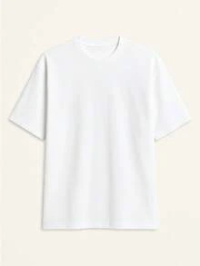 Kit Of 5 Premium Men's Oversized T-Shirts, Trap Street Style, Gringa Bodybuilder, Valentine's Day - 5 blancos - Ver 3