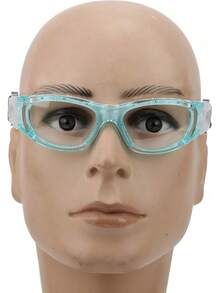 Gafas Deportivas para Ni?os, Gafas Ajustables para F¨²tbol, Ciclismo, Baloncesto, para Deportes Al Aire (Azul) - 1 - Ver 4