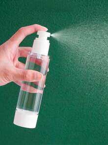 1 szt. Butelka z rozpylaczem do mgiełki, wielokrotnego użytku, odpowiednia do toniku, rozmiar podróżny, przenośny atomizer do mgiełki do twarzy, perfum, kosmetyków - wielokrotnego użytku mini butelka z rozpylaczem do alkoholu, pielęgnacji skóry, olejków eterycznych