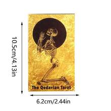 ​Premium Quality Illustrated Tarot Set With 78 Cards And Distinctive Character Designs For Enthusiasts And Collectors