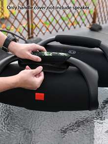 Speaker Handle Cover Compatible With JBL Boombox/Boombox 2/Boombox3 Replacement Handle Pad Anti-Slip Handle Wrap Pad Grip Handle Cover