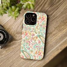 Green Vine  Collage Phone Case,  Aesthetic Fall Design Gift For IPhone 11 12 13 14 15 16 17 Pro Max Plus Series - Durable Shockproof Stylish Protection - 白色 - 查看 5