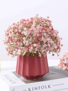 3 PIEZAS de Flores Artificiales de Gypsophila, Ramo de Gypsophila de Simulación de PE, Flores Secas Falsas Miniatura, para Decoración de Boda, Cumpleaños, Despedida de Soltera, Otoño, Halloween, Acción de Gracias, Navidad, Hogar, Habitación, Mesa, Cafetería, Decoración, Accesorios Fotográficos