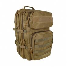 MOCHILA TACTICA KAMPAK KB21, ESCOLAR MULTICOMPARTIMENTOS - Marrón - Ver 1