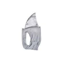 Chaleco Suave y Divertido con Aleta de tiburn para Perro, con Aleta Vertical, cmodo y Bonito Disfraz para Halloween, Disfraz para Perro, de tiburn para Halloween, Disfraces para - Gris - Ver 7