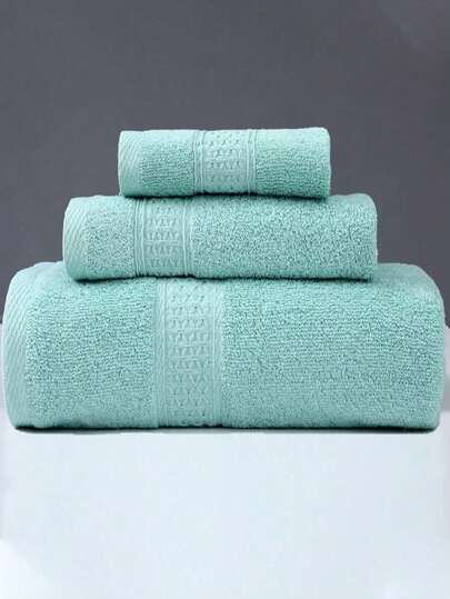 1件或3件装高级毛巾套装 - 1条面巾、1条手巾、1条浴巾，速干、透气、吸水性强，超柔软，适合日常使用，灰色浴巾，适用于美容院、酒店、运动场所、家居等，毛巾，护肤