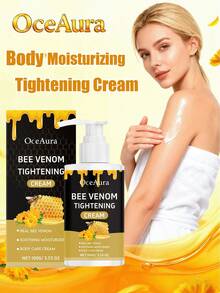 OceAura Bee Venoms Body Tightening Cream Anti Dryness Roughness Skin Improve Sagging Smooth Delicate Skin Gentle Hydrating Body Care Cream - 白色 - 查看 1