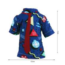 Conjunto de manga corta con estilo navideño, adecuado para muñecas de 25-30 cm, disfraz de elfo de estantería navideña, con elementos multiholidayversátiles de manga corta (muñeca no incluida) - Multicolor - Ver 21